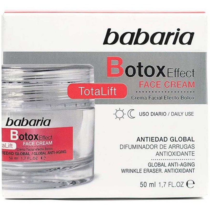 "Babaria Botox Effect" veido kremas "Facial Totalift" 50ml