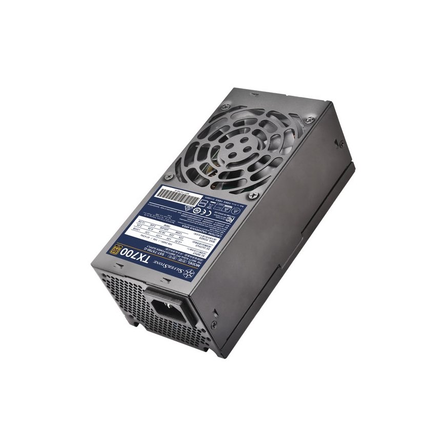Silverstone TX700 Gold toiteallika komponent 700 W 20+4 pin ATX TFX Must – 3