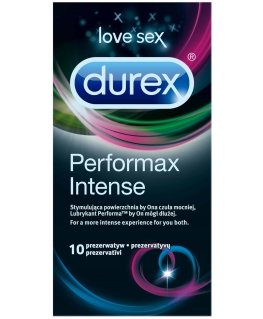 Durex Performax Intense 10 pc(s) Ribbed & dotted