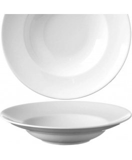 Hendi Talerz do pasty makaronu Speciale balta śr. 265 x 50 mm - komplektas 6 vnt.