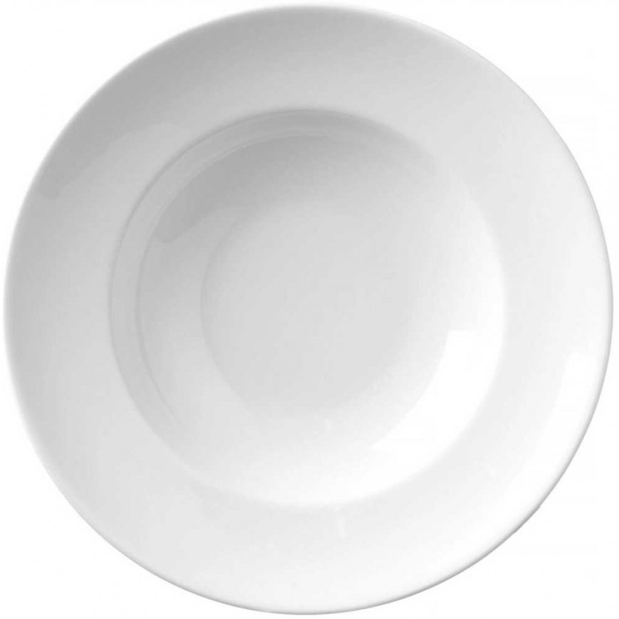 Hendi Talerz do pasty makaronu Speciale balta śr. 265 x 50 mm - komplektas 6 vnt. – 2