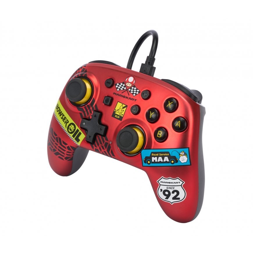 PowerA NSGP0124-01 peliohjain Punainen USB Pad-ohjain Analoginen Nintendo Switch – 4
