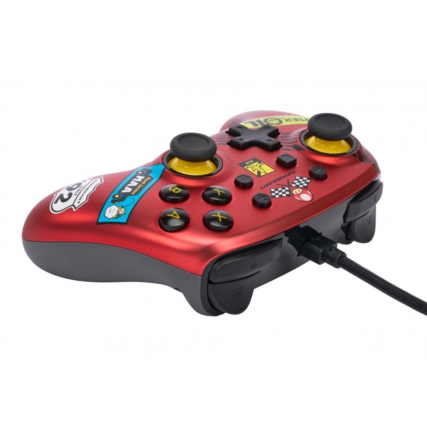 PowerA NSGP0124-01 mängukontroller Punane USB Juhtpult Analoog Nintendo Switch – 5