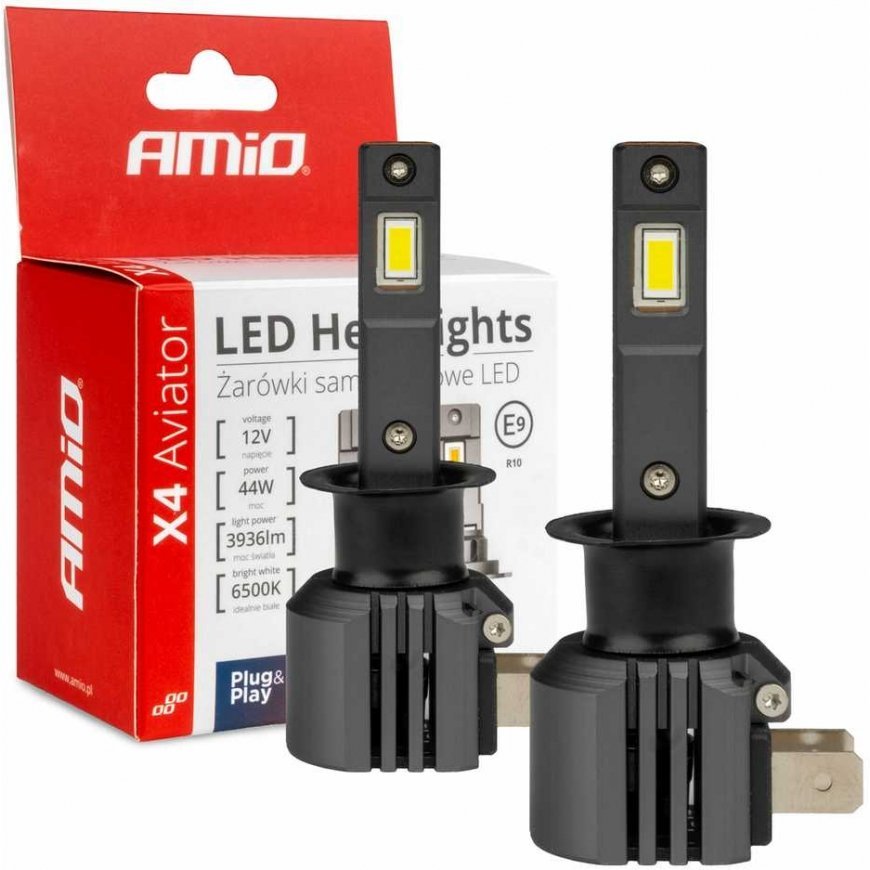 AMiO Żarówki samouke led series x4