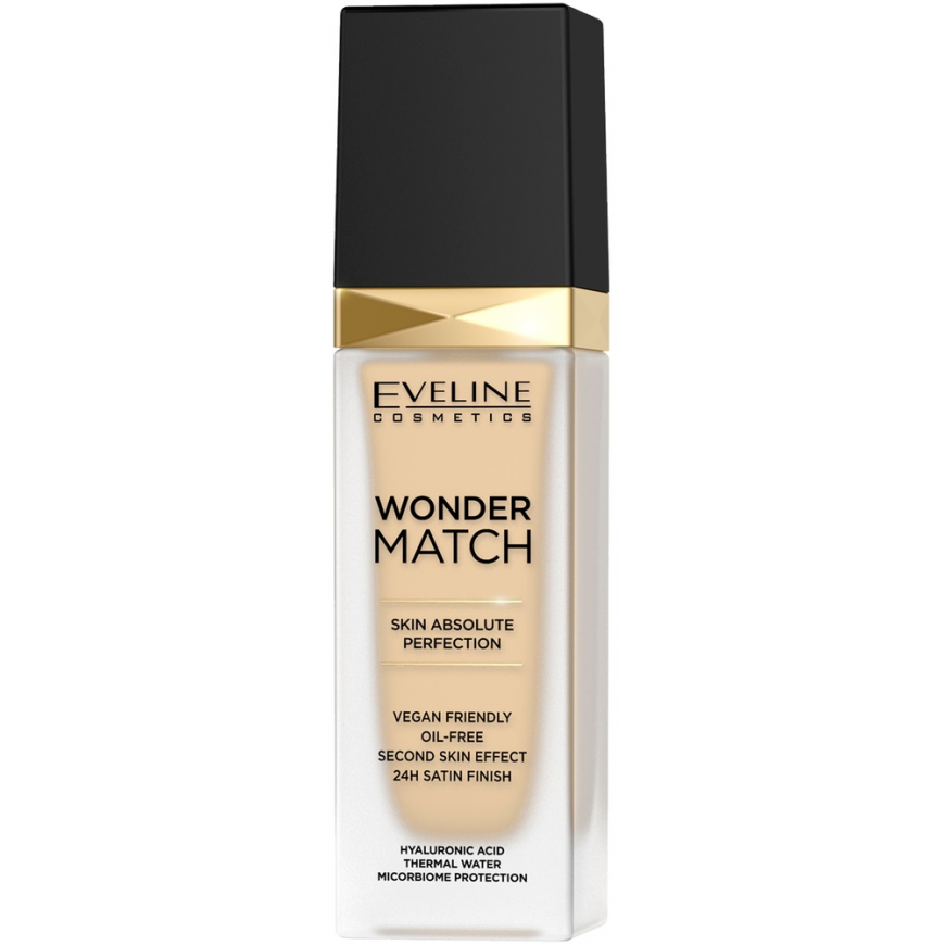 Eveline Cosmetics Eveline Wonder Match Foundation matching complexion no. 05 Light porcelain 30 ml – 2
