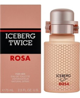 Iceberg Twice Rosa EDT tualetinis vanduo moterims, 75 ml