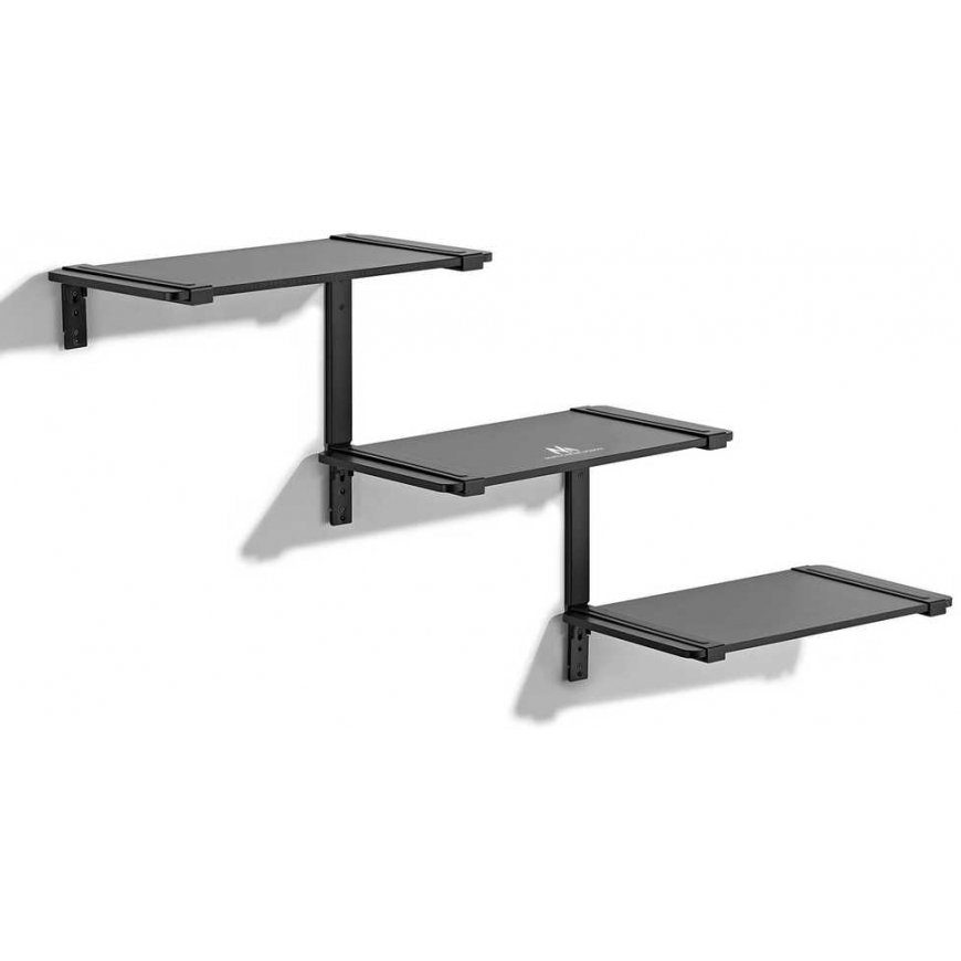 Maclean MC-974 Three-level Modular Shelves, Wall