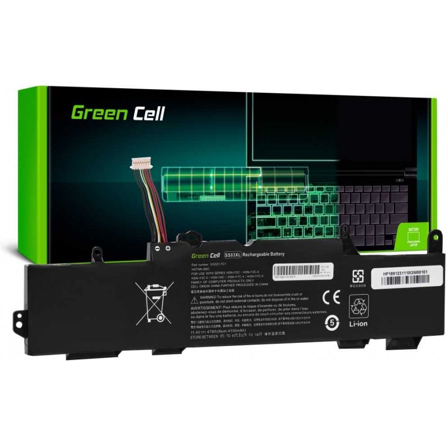 HP Poly Battery Green Cell SS03XL