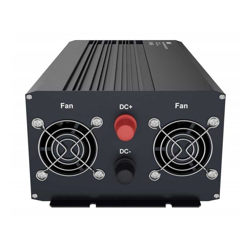 Objektyvas Newell įtampos keitiklis su gryna sinusine banga - 12 V / 230 V, 2000 W – 2