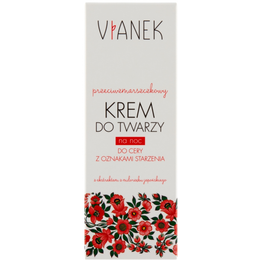 Vianek Red Anti-wrinkle night face cream 50 ml – 2