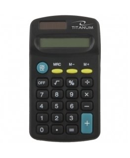 TITANUM TCL101 calculator Pocket Basic Black