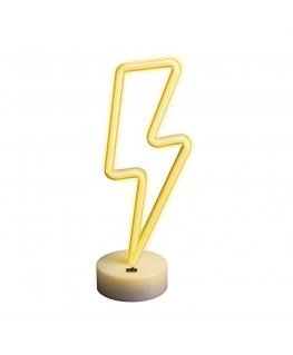 Forever Light Neon LED on a stand BOLT white FSNE03 Световая декоративная фигура