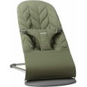 BabyBjörn bed Bliss Woven/Petal quilt Dark green 006140 BabyBjörn bed Bliss Woven/Petal quilt Dark green 006140