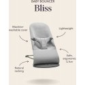 BabyBjörn gultukas Bliss Woven/Petal quilt Dark žalias 006140
