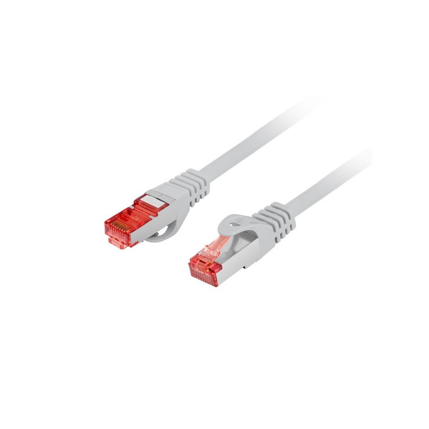 Lanberg PCF6-10CU-0200-S verkkokaapeli Harmaa 2 m Cat6 F/UTP (FTP) – 3