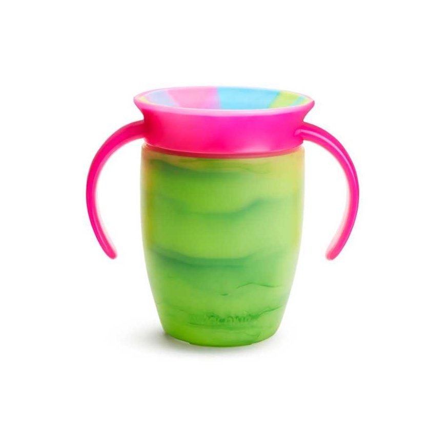 MUNCHKIN spill-proof drinker, Miracle Tie Dye, Mixed Case, Tropical, 6 months+, 207 ml, assort., 90317 – 4