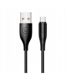 USAMS Kabel U52 microUSB 2A Fast Charge 1m purpurowy|purple SJ43