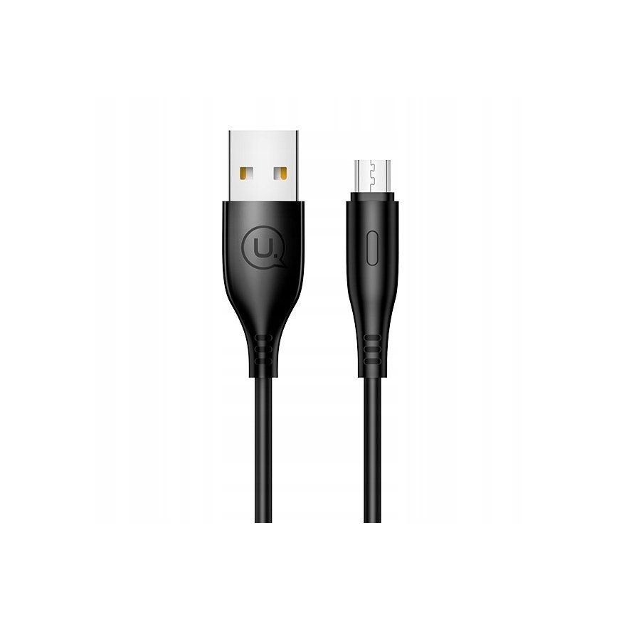 USAMS Kabel U52 microUSB 2A Fast Charge 1m purpurowy|purple SJ43