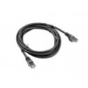 Lanberg Patchcord RJ45 cat.6 FTP 2m Black networking cable Cat6 F/UTP (FTP) Lanberg Patchcord RJ45 cat.6 FTP 2m Black networking cable Cat6 F/UTP (FTP)
