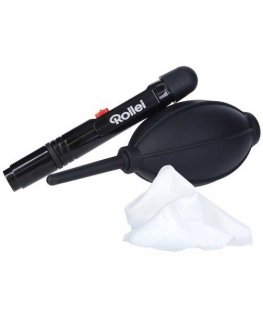 Rollei Lens Cleaning Set, Juodas, Baltas, 3 pc(s)
