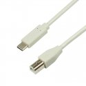LogiLink CU0161 USB cable 2 m USB 2.0 USB C USB B Grey LogiLink CU0161 USB cable 2 m USB 2.0 USB C USB B Grey