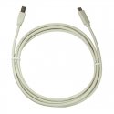 LogiLink CU0161 USB kabelis 2 m USB 2.0 USB C USB B Pelēks
