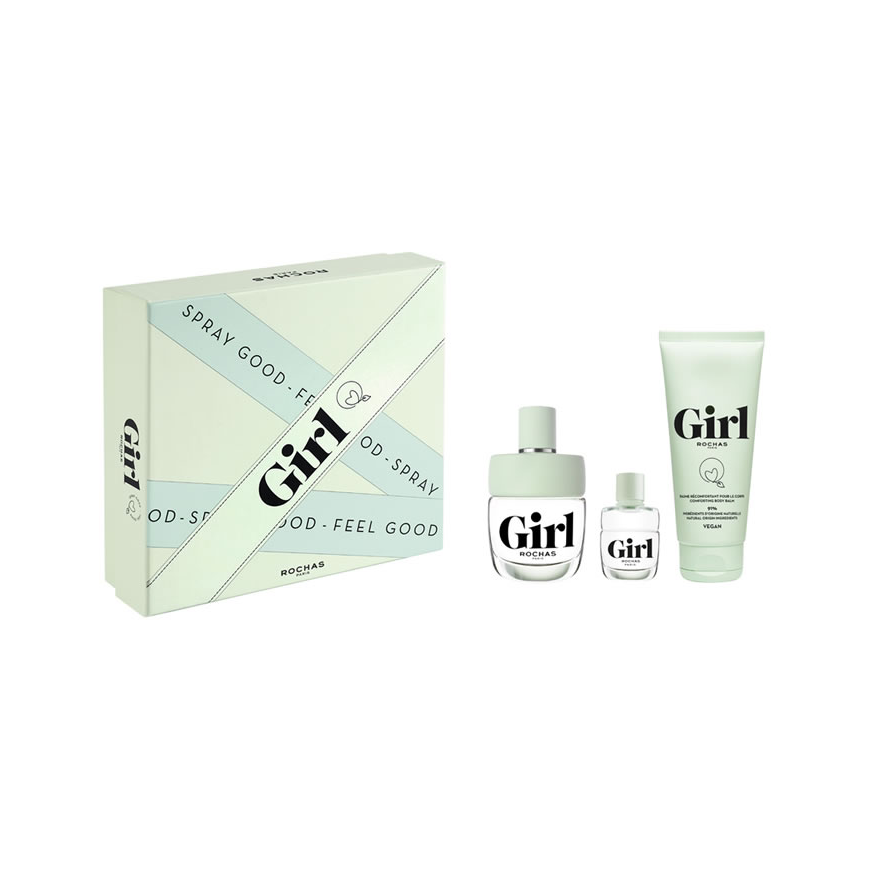 "Rochas Girl" eau de toilette spray 100 ml, set of 3 parts – 2