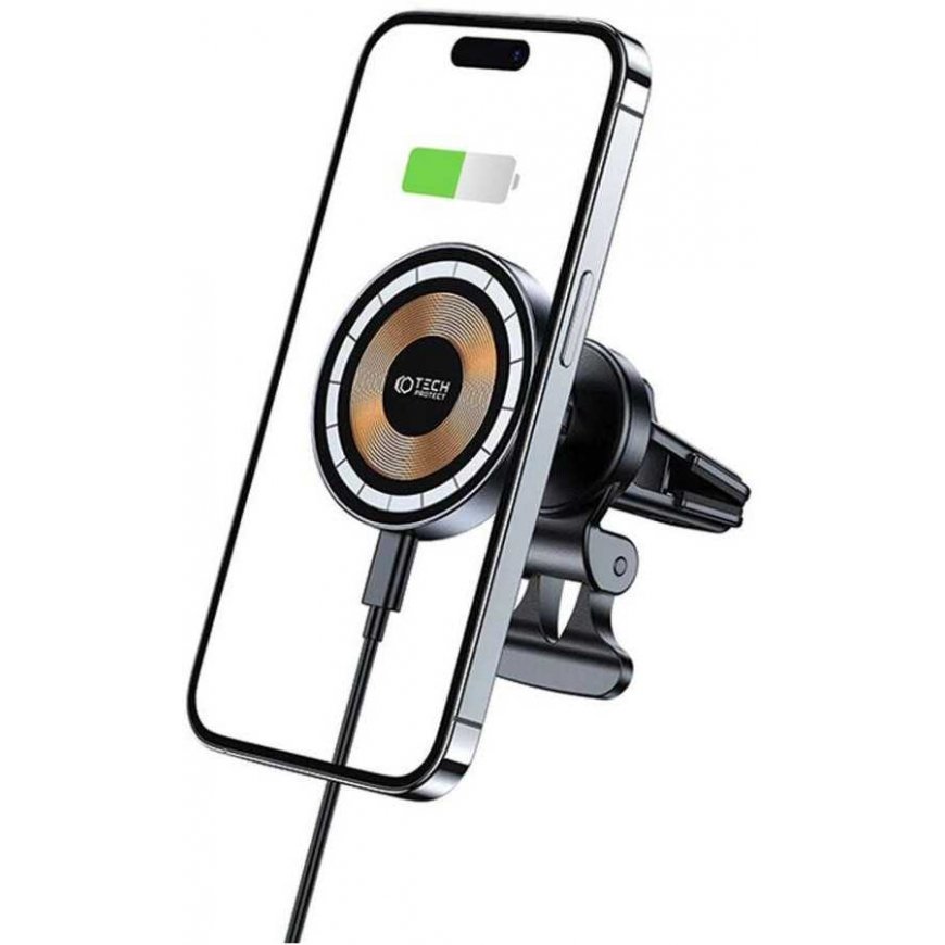 Dėklas Tech-Protect phone car mount Magnetic MagSafe 15W (MM15W-V5) – 5