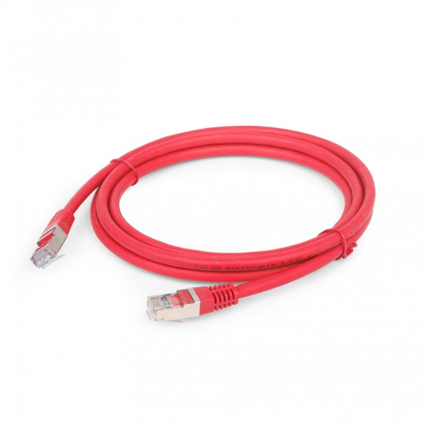 Gembird PP6A-LSZHCU-R-3M tinklo kabelis Raudona Cat6a S/FTP (S-STP)
