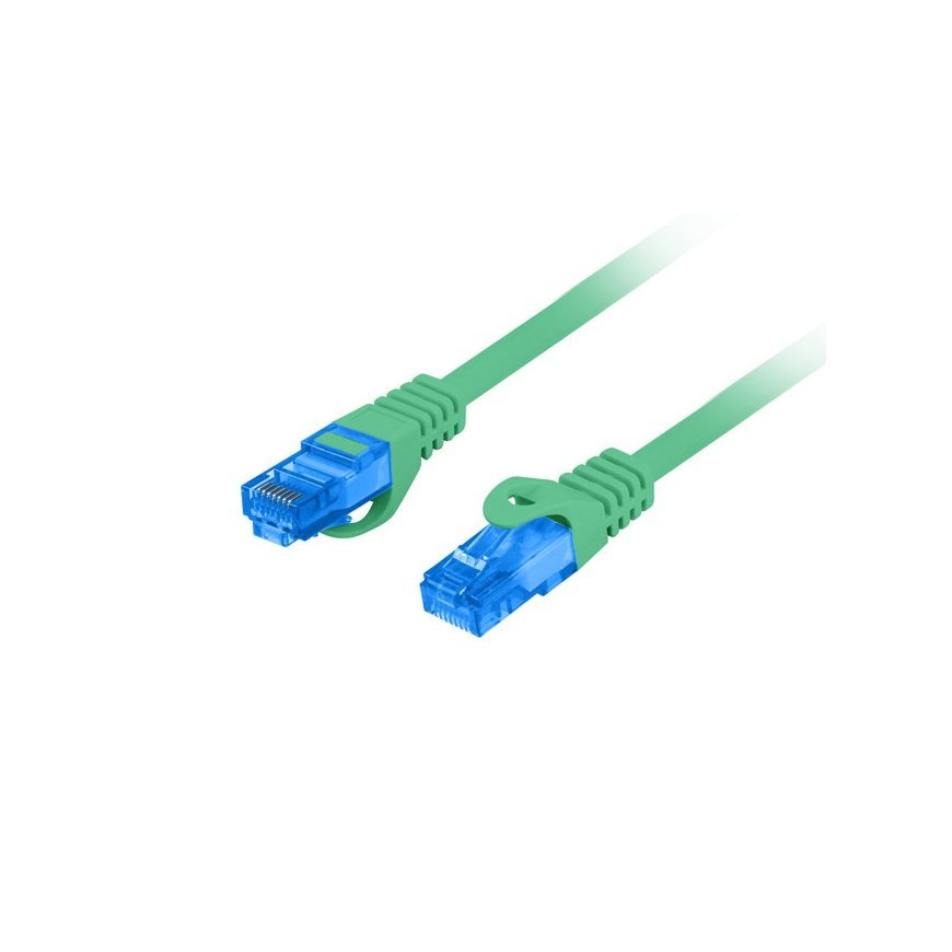 Lanberg PCF6A-10CC-1500-G networking cable Green 15 m Cat6a S/FTP (S-STP)