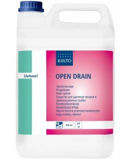 Sewer pipe cleaner KIILTO Open Drain, 5 l, 1 pc