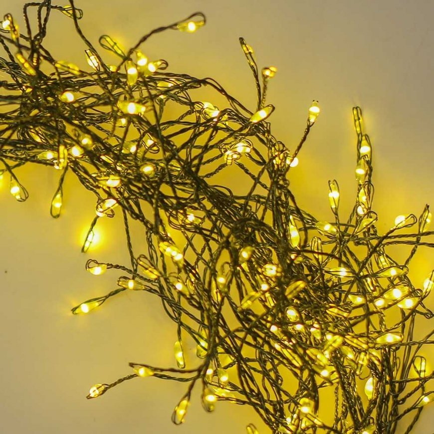 TelForceone Light string Green TWIG CLF-01 600LED yellow 6m + 5m cable Forever Light – 5