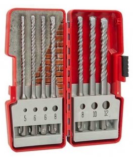Drilled Concrete drill set Skil SDS+ 7 pcs