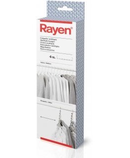 Rinkinys 4 uchwytów na wieszaki Rayen