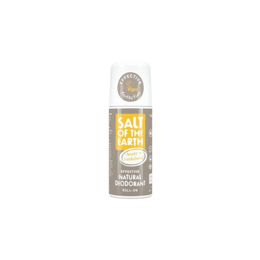 Salt-Of-The-Earth Amber Sandalwood Natural Deodorant -