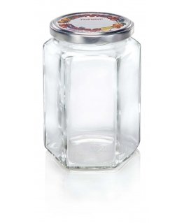 LEIFHEIT Hexagonal glass jar 770ml
