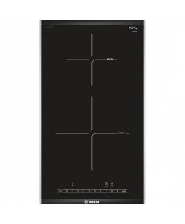 Bosch PIB375FB1E pliidiraud Must, Roostevaba teras Sisseehitatud Tsooniga induktsioonplaat 2 tsoon(id)