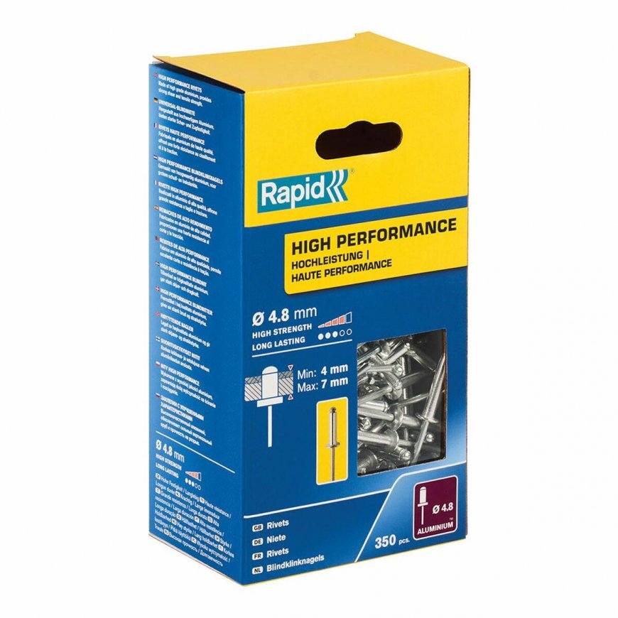 Rivets Rapid 5001435 Ø 4.8 x 10 mm – 2