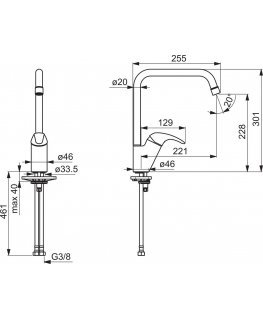 Mixer Oras Polara 1438F