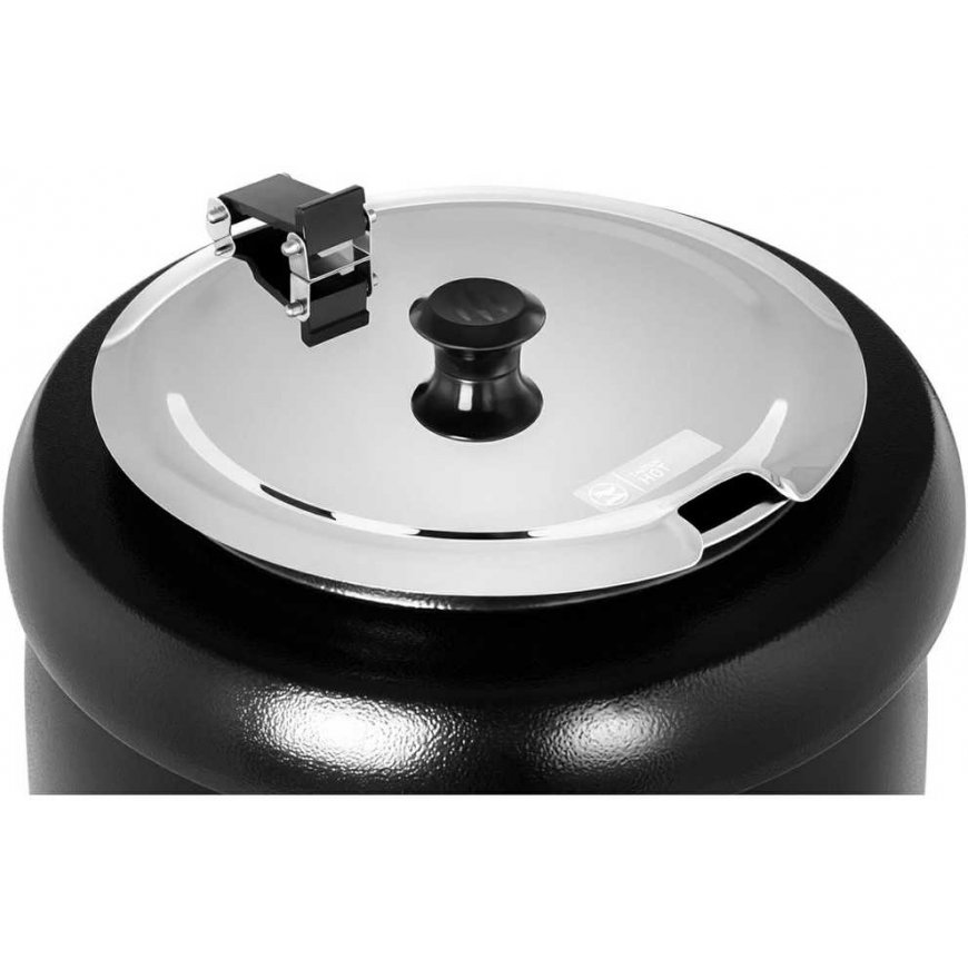 Royal Catering Electric kociołek garnek do zupy 10 l black – 5
