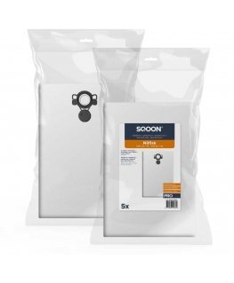 Fabric dust bag SQOON 42280-5PRO Nilfisk Attix 33/44 - VHS 40/42 PRO 5 pcs.