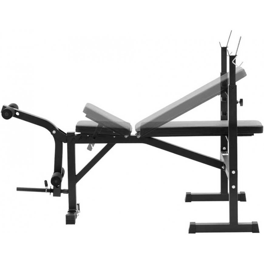 Gymrex Barbell training bench, adjustable up to 100 kg – 2