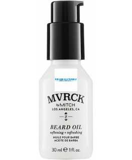 Mvrck by Paul Mitchell, Beard Care, Beard Oil, Paraben-Free, Softening & Refreshing, 30 ml