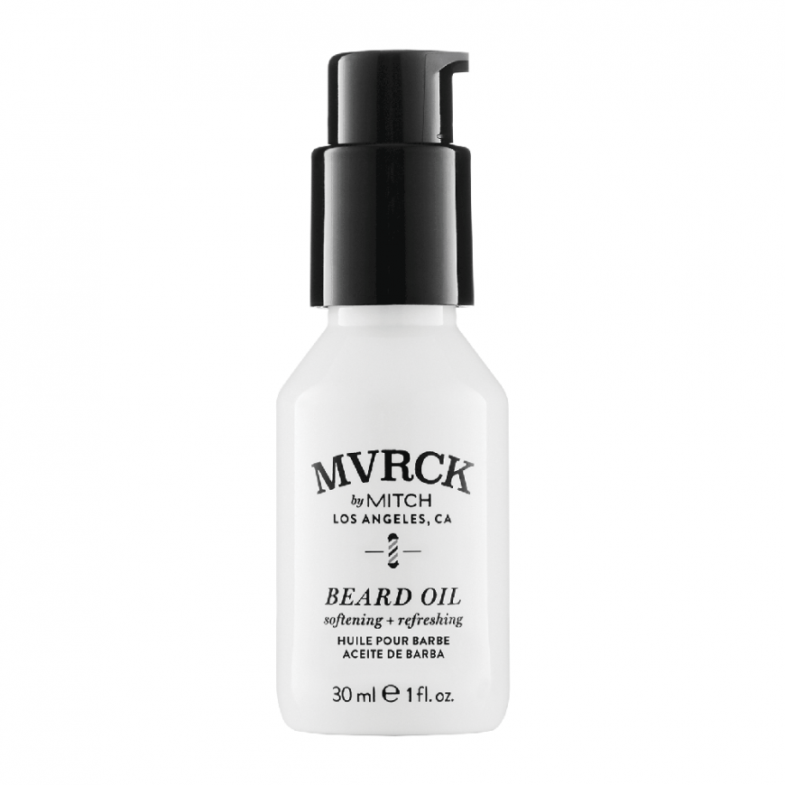 Mvrck by Paul Mitchell, Beard Care, Beard Oil, Paraben-Free, Softening & Refreshing, 30 ml – 2