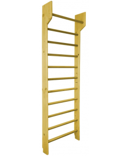 Wooden Swedish gymnastics wall with cross bar SANRO 240x80cm