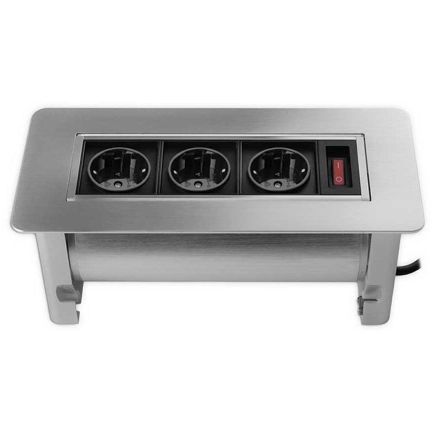 Spacetronik Rotating tabletop socket Spacetronik SPS-O33S V2 – 2