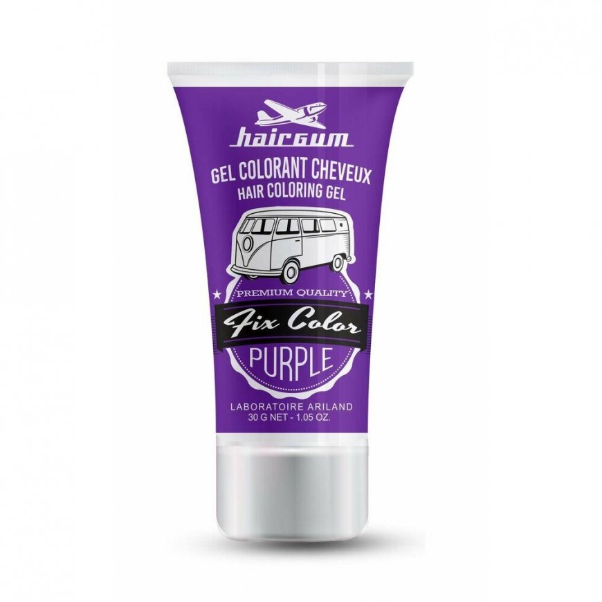 Hairgum Fix Color Gel Colorant Violetinė