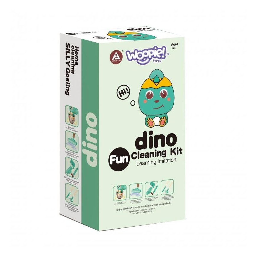 WOOPIE Interactive Vacuum Cleaner Dino 3in1 Suction function Light Sound – 4