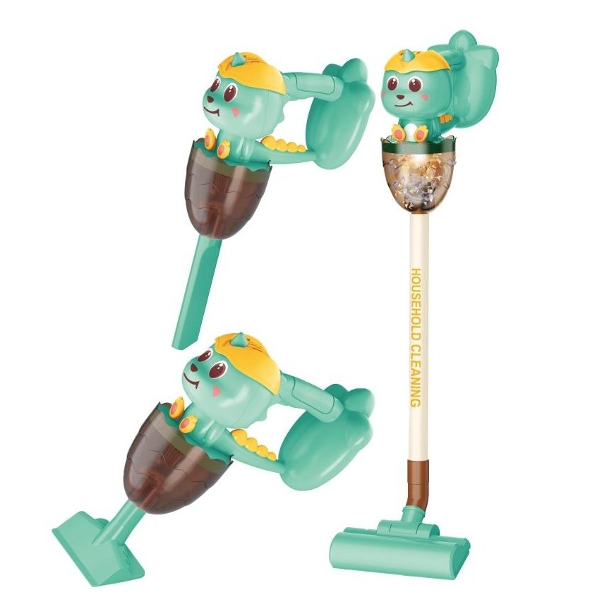 WOOPIE Interactive Vacuum Cleaner Dino 3in1 Suction function Light Sound – 5