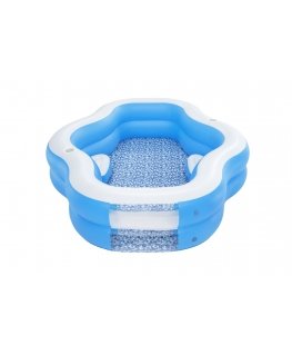 Bestway 54409 antžeminis baseinas Pripučiamas baseinas Ovalus Mėlyna, Balta